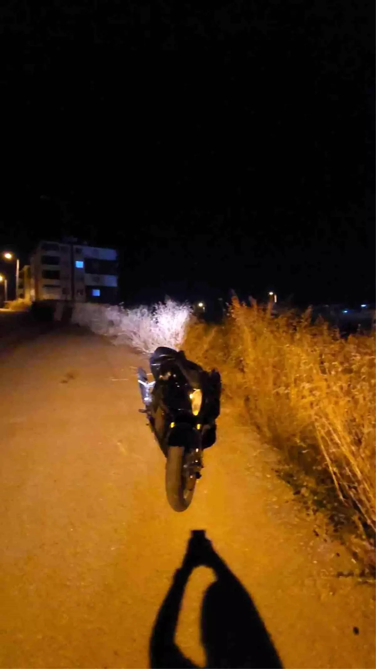 Karabük'te Çalınan Motosiklet Boş Araziye Atıldı