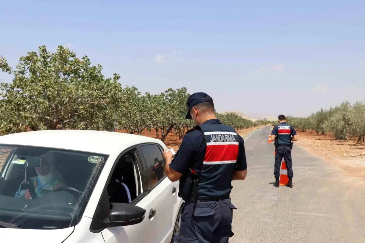 Gaziantep'te Fıstık Hasadı Öncesi Hırsızlık Denetimleri Başladı