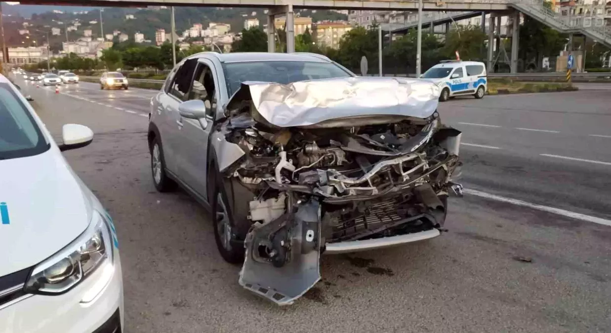 Giresun'da İki Ayrı Trafik Kazasında 7 Kişi Yaralandı