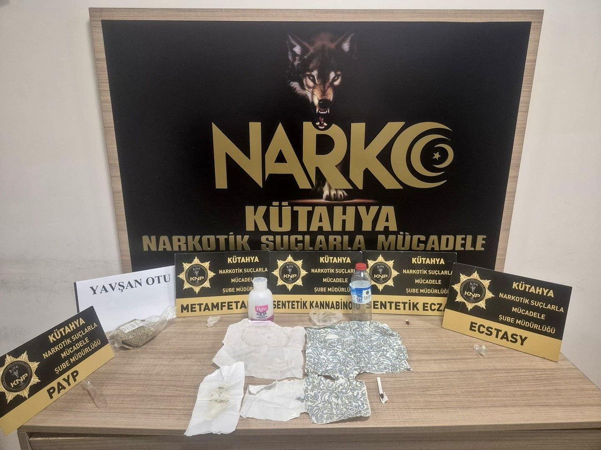 Kütahya'da Uyuşturucu Ticareti Yapan Şahıs Yakalandı