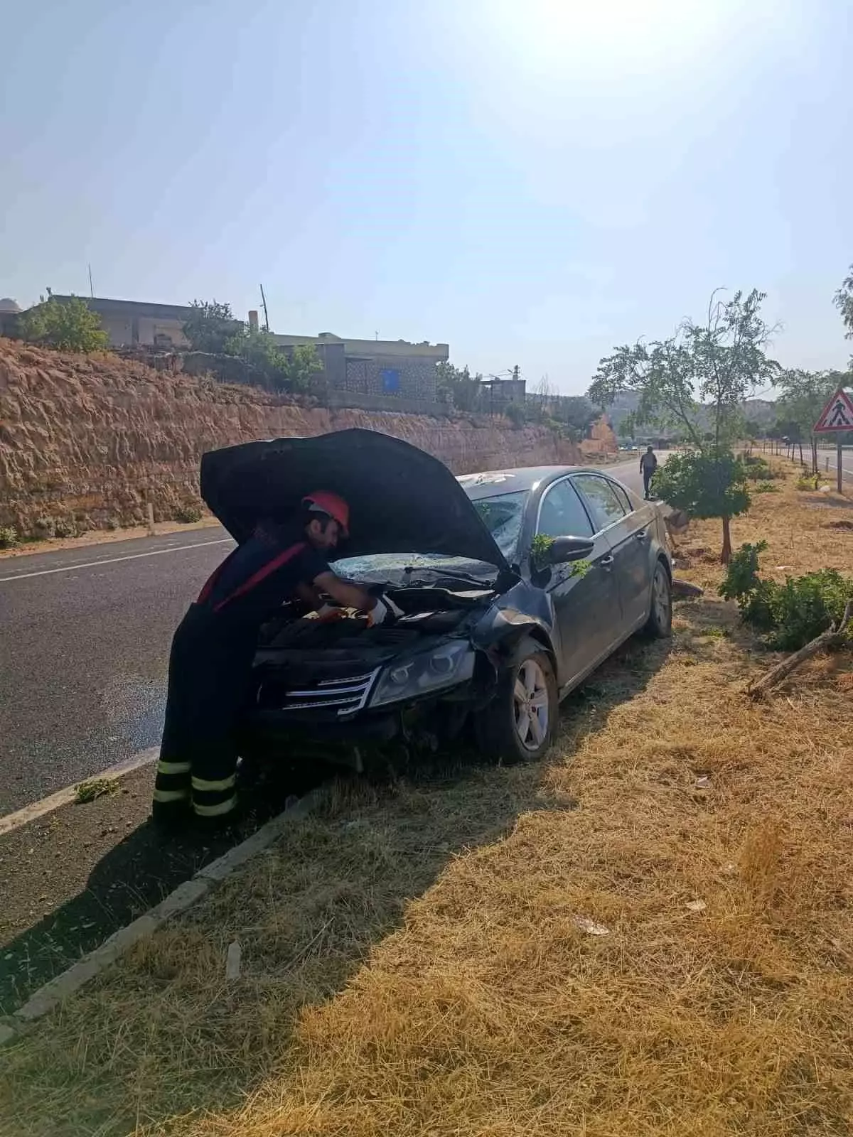 Mardin'de Trafik Kazası: 2 Yaralı