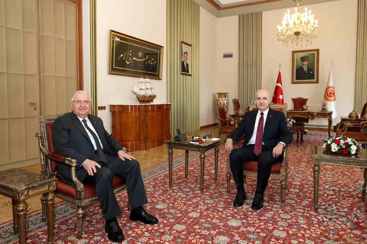 TBMM Başkanı Numan Kurtulmuş, TSK Komuta Kademesini Kabul Etti
