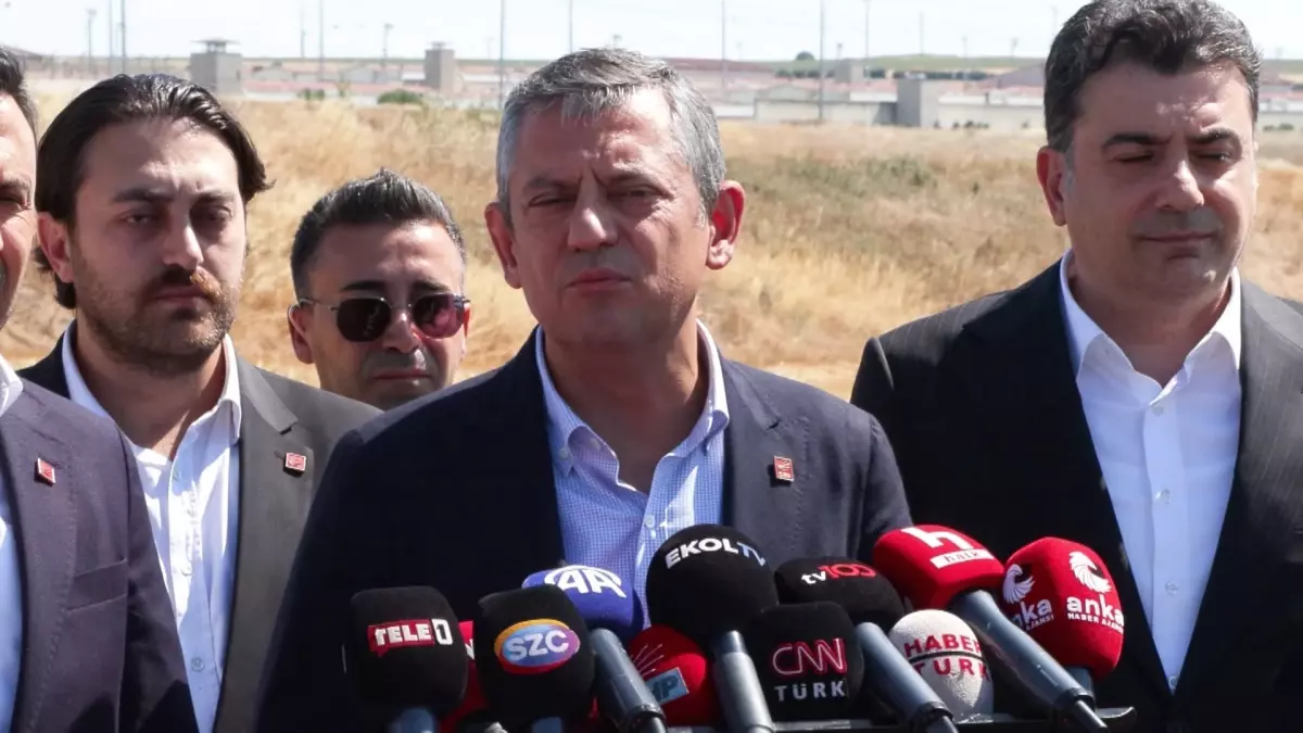 CHP Genel Başkanı Özgür Özel Hakkında Soruşturma Başlatıldı