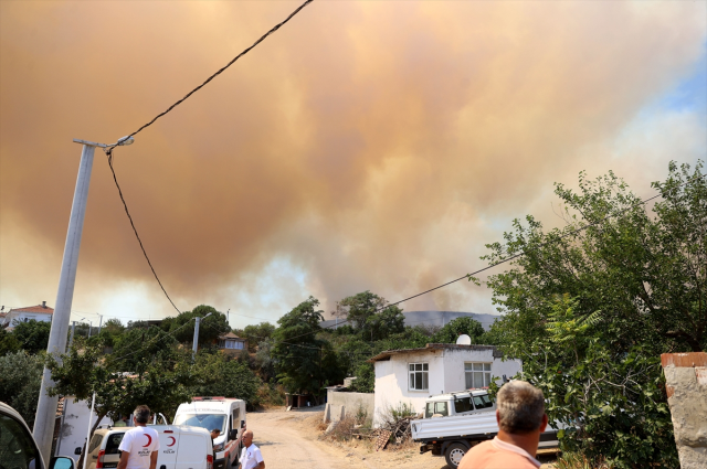 The forest fire that has been ongoing for 42 hours in Tekirdağ has been partially brought under control