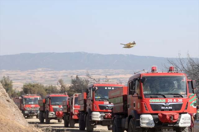 The forest fire that has been ongoing for 42 hours in Tekirdağ has been partially brought under control