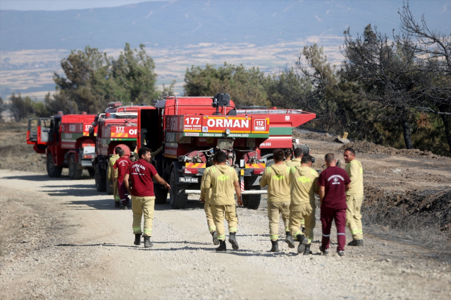 The forest fire that has been ongoing for 42 hours in Tekirdağ has been partially brought under control