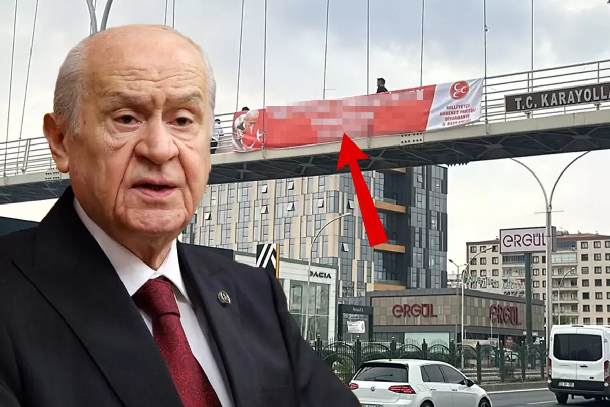 Yeni sürecin yansımaları! Diyarbakır'da her yere MHP'nin bu pankartları asılıyor