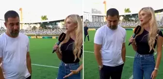 Arda Turan'ın Ukraynalı muhabirle yaptığı röportaj olay oldu