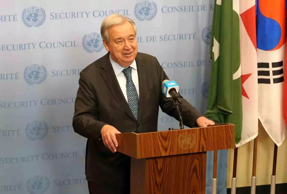 Guterres'ten Kıbrıs Görüşmeleri Açıklaması: İlerleme Var