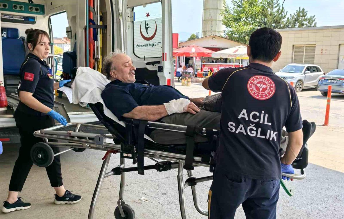 İnegöl'de Motorlu Testere Kazası: Bir İşçi Yaralandı