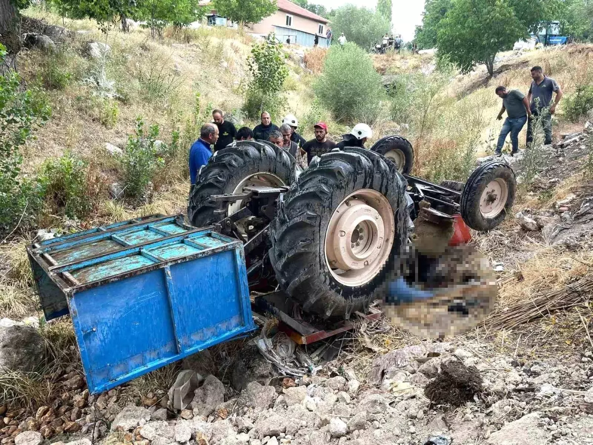 Burdur'da Traktör Devrildi, Öğretmen Hayatını Kaybetti