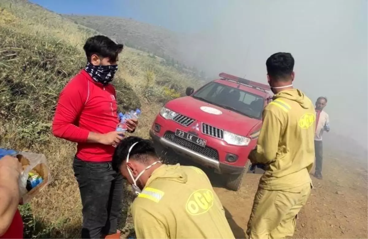 Elazığ'da Yangın Tekrar Başladı