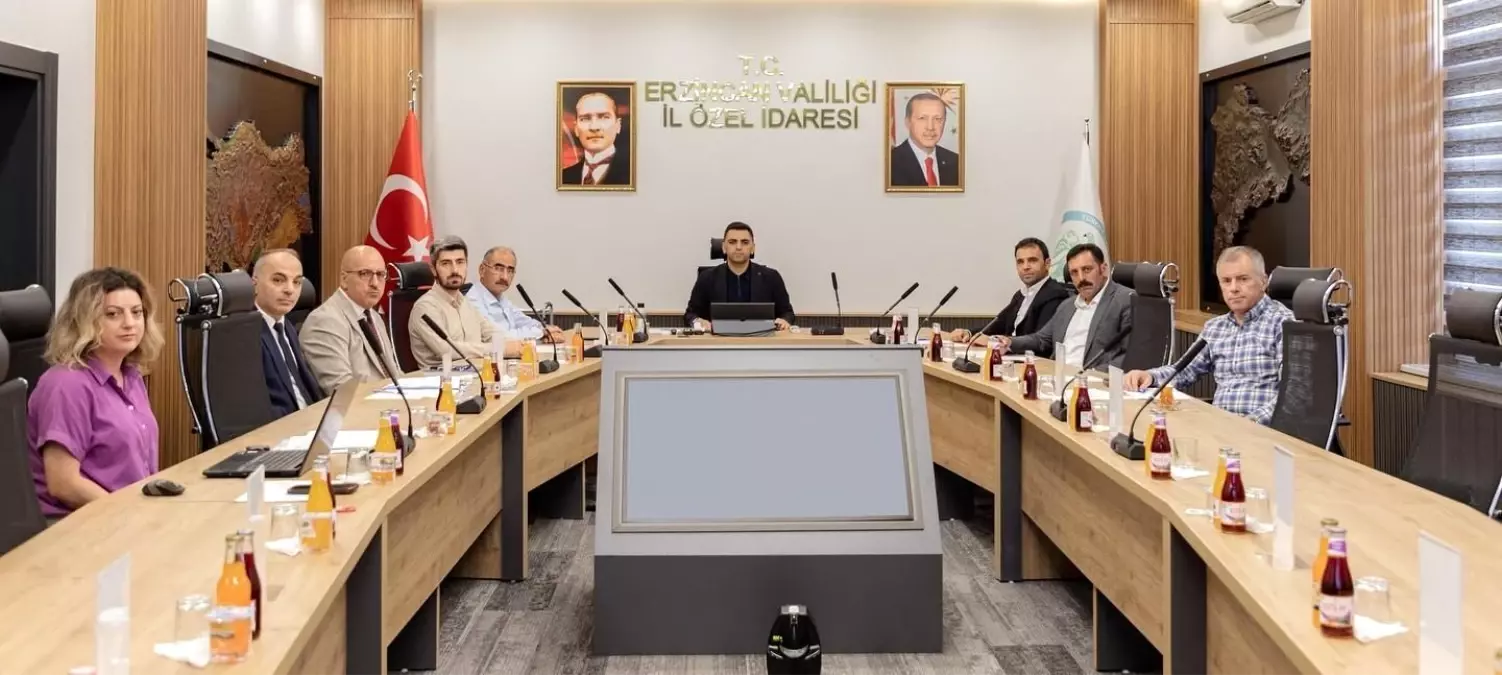 Erzincan İl Encümen Toplantısı Gerçekleşti