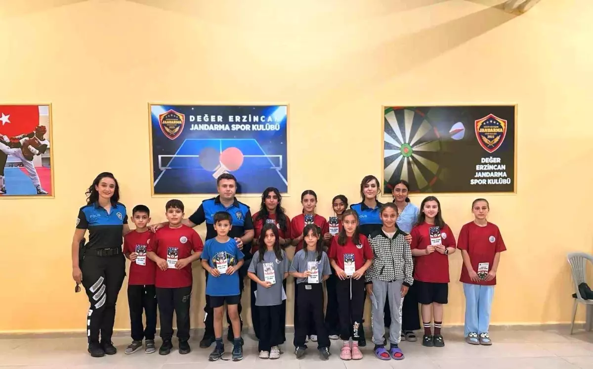 Erzincan'da Öğrencilere Güvenlik Eğitimi