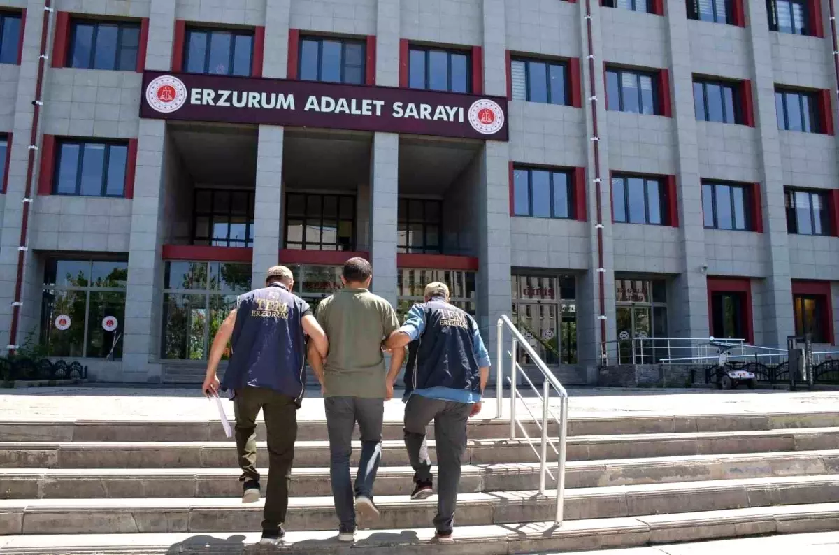 Erzurum'da FETÖ Mensubu Öğretmen Yakalandı