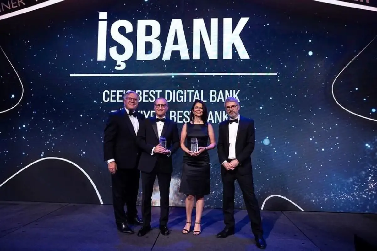 Türkiye İş Bankası, Orta ve Doğu Avrupa'nın En İyi Dijital Bankası Seçildi