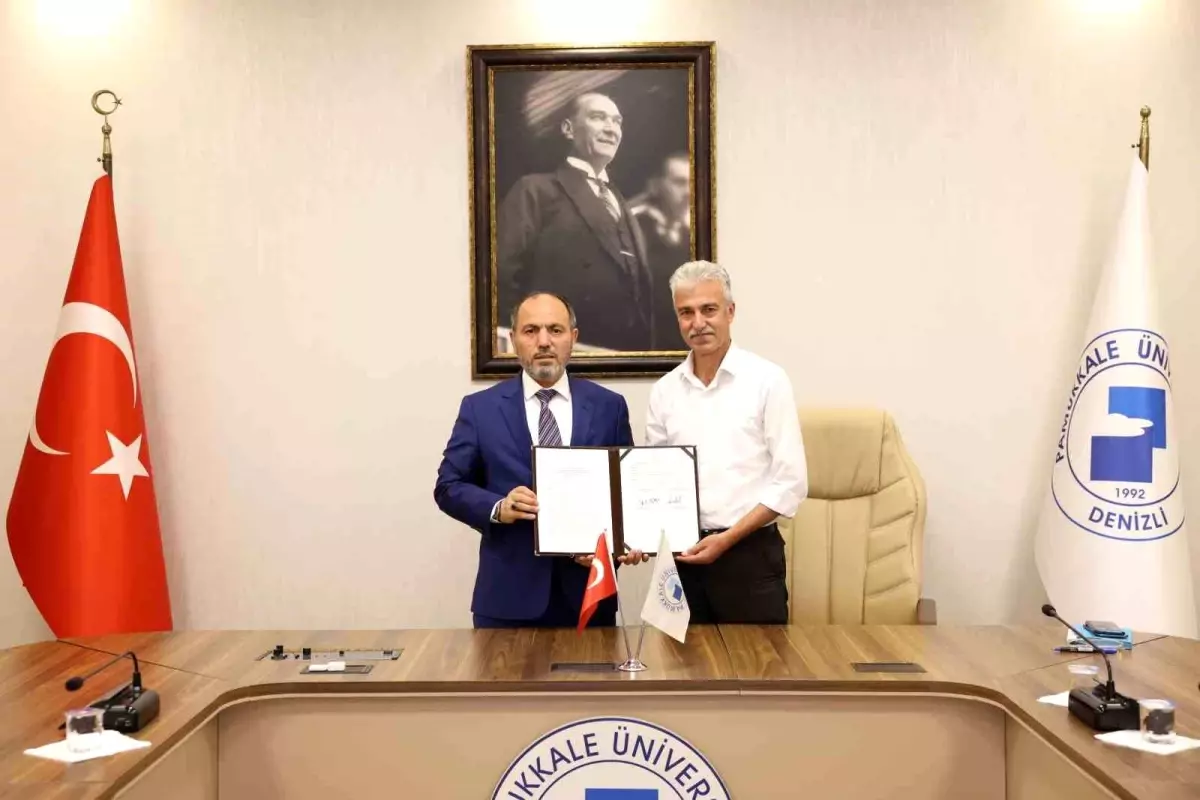 Pamukkale Üniversitesi ile Yeşilyuva Kooperatifi Arasında Önemli Protokol İmza Altına Alındı