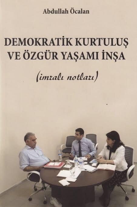 An interesting detail in MHP's Feti Yıldız's office! Öcalan's book on his desk