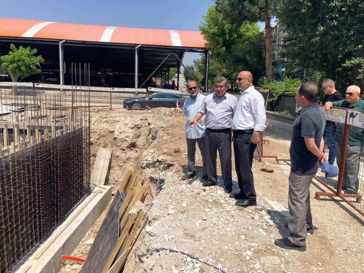 Mevlana Camii'nin İnşaat Çalışmaları Hızla Sürüyor