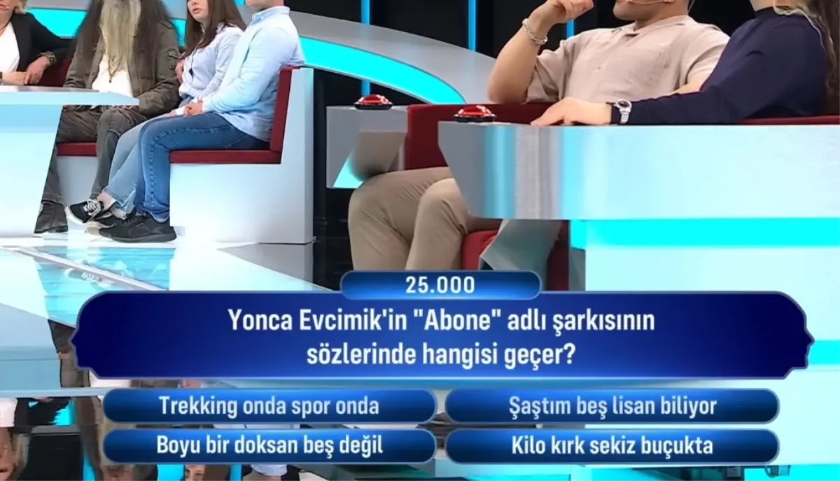 Yonca Evcimik'in 'Abone' adlı şarkısının sözlerinde hangisi geçer?