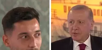 Cumhurbaşkanı Erdoğan ile futbolcu Tayyip Talha arasında dikkat çeken diyalog