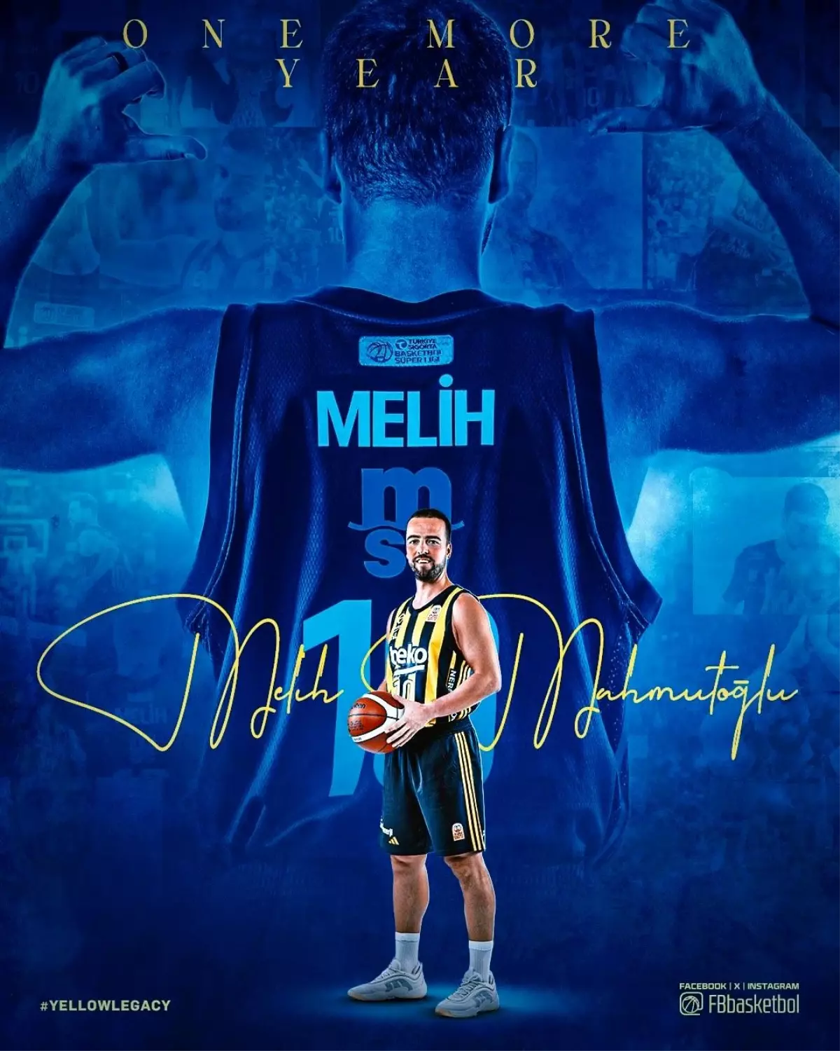 Fenerbahçe, Kaptan Melih Mahmutoğlu ile Sözleşmesini Uzattı