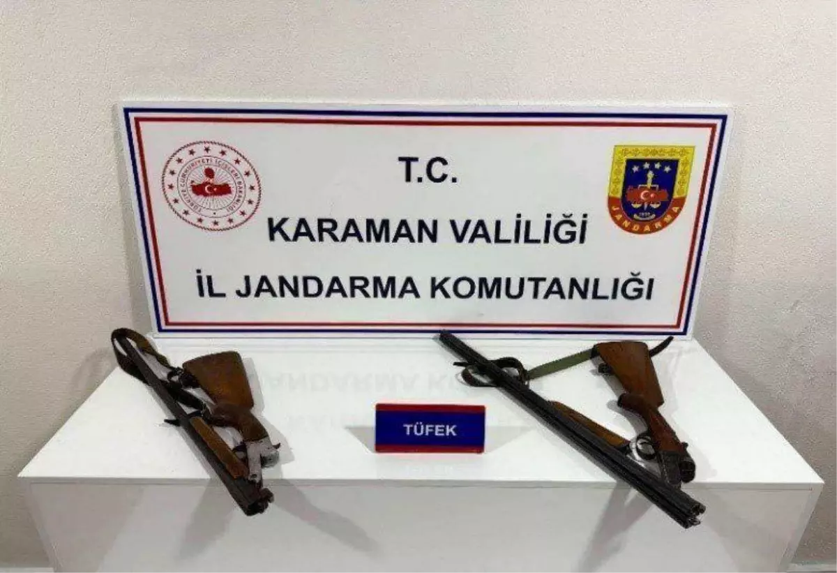Karaman'da Jandarma Uygulamalarında 6 Tutuklama