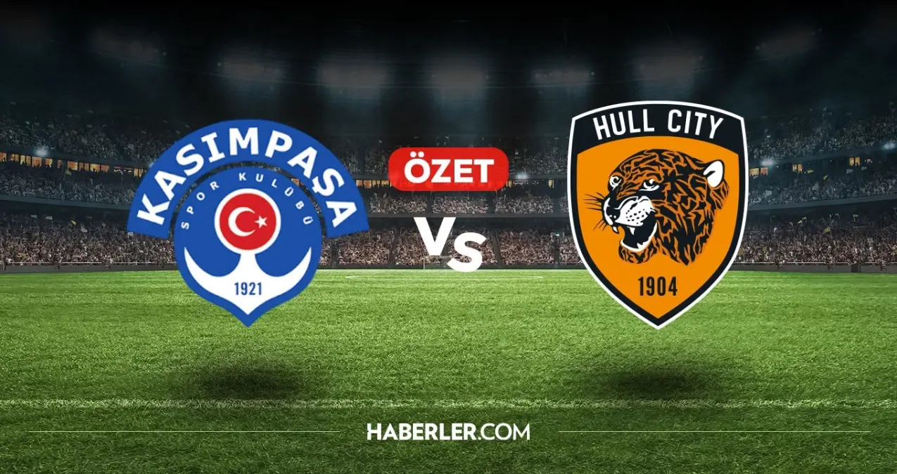 Kasımpaşa Hull City maç özeti ve golleri! (VİDEO) Kasımpaşa Hull City geniş özeti! Golleri kim attı, maç kaç kaç bitti?