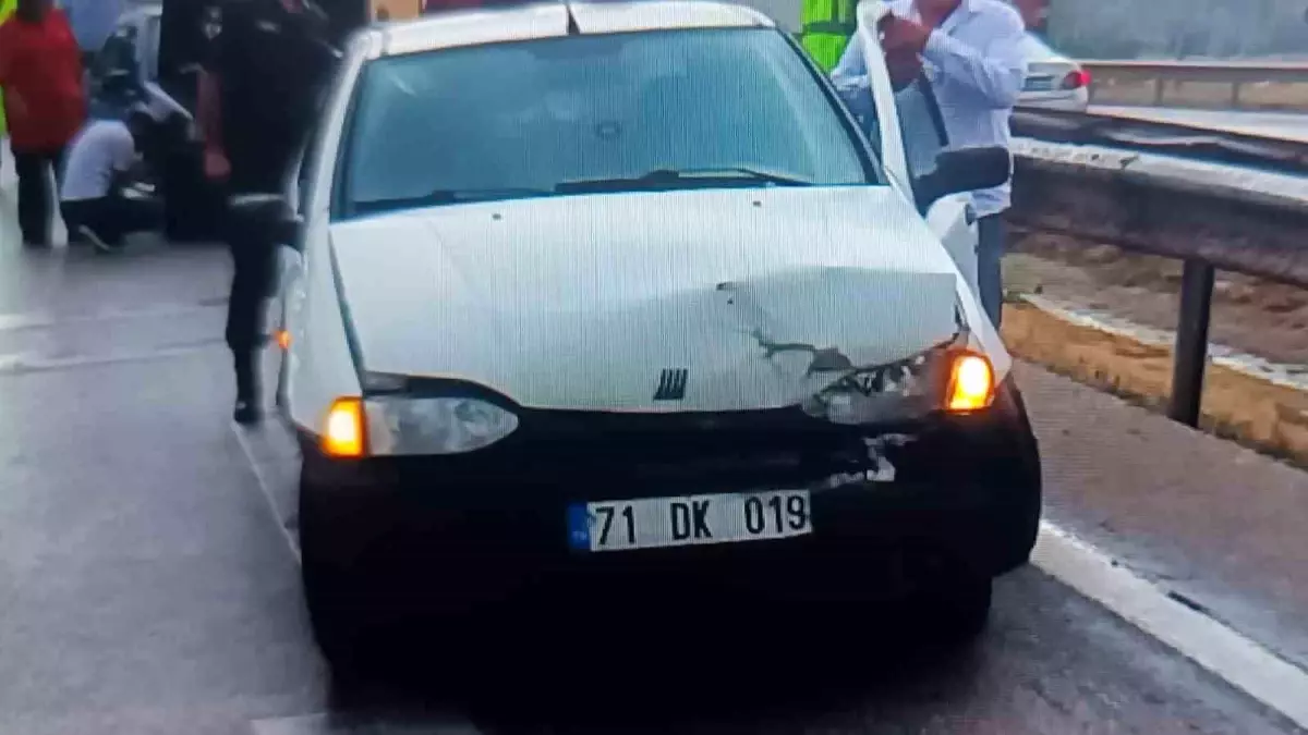 Kırıkkale'de Trafik Kazası: 5 Yaralı