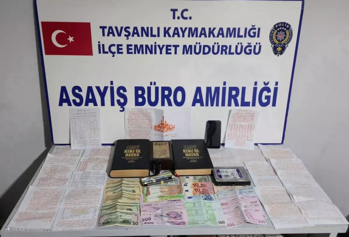 Kütahya'da Dini İnançları İstismar Eden 9 Şüpheli Gözaltına Alındı