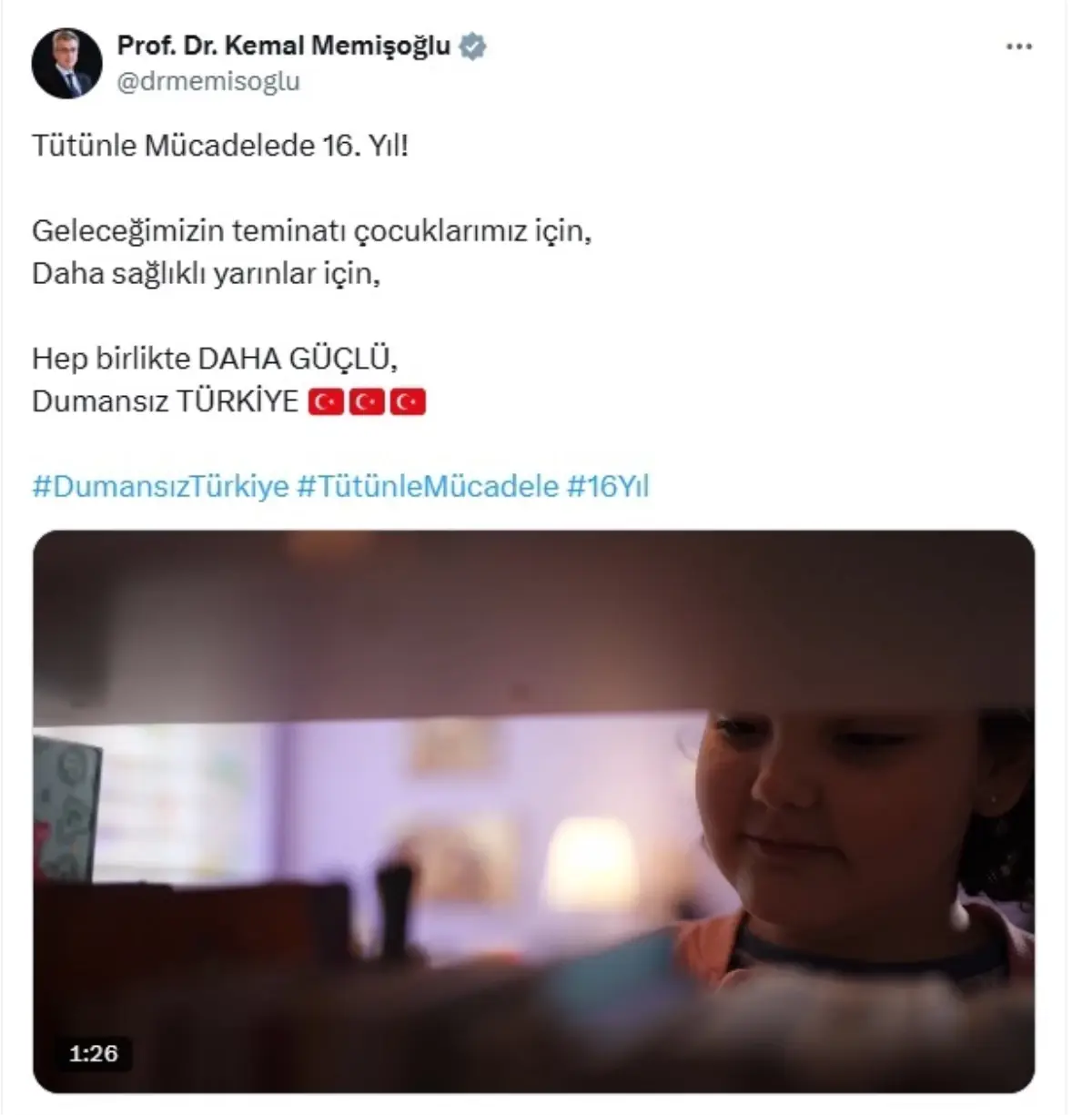 Kapalı Alanlarda Sigara Yasağının 16. Yıldönümü Kutlandı