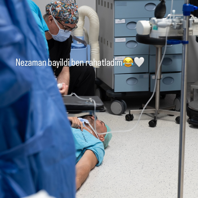 Serdar Dursun fainted in the operating room! The excitement of becoming a father was overwhelming