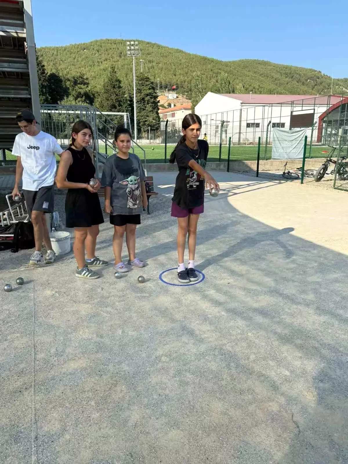 Muğla'da Öğrencilere Bocce Tanıtımı