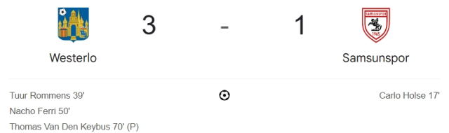 Westerlo Samsunspor maç özeti ve golleri! (VİDEO) Westerlo Samsunspor geniş özeti! Golleri kim attı, maç kaç kaç bitti?