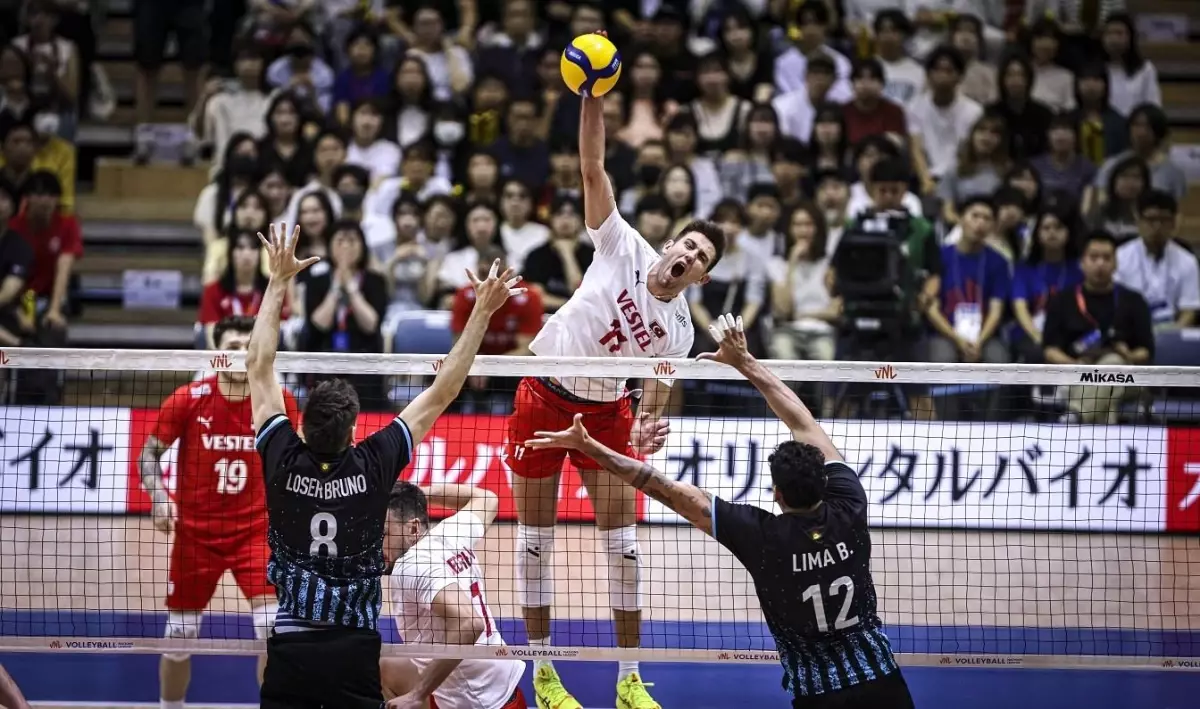 A Milli Voleybol Takımı, Arjantin'e Yenildi
