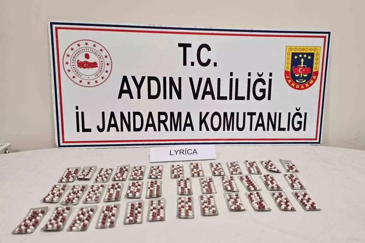 Aydın'da Uyuşturucu Operasyonu: 511 Lyrica Hap Ele Geçirildi