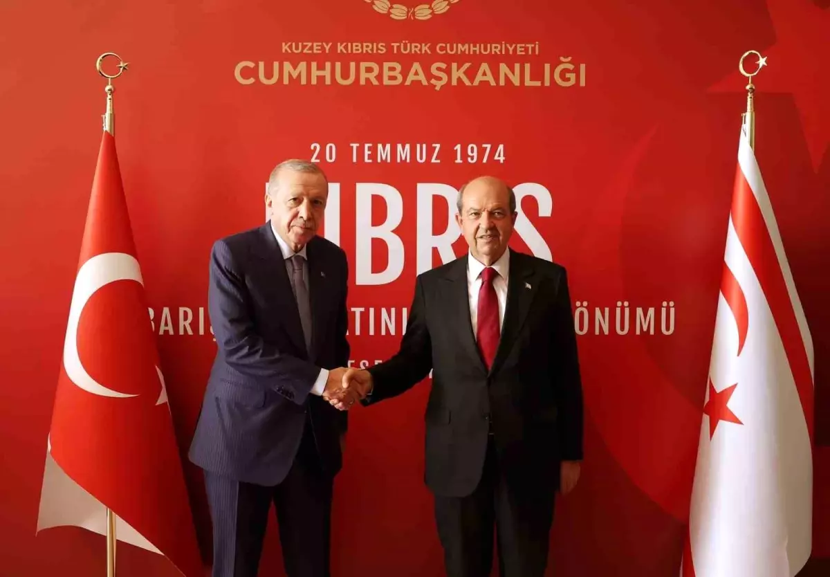 Cumhurbaşkanı Erdoğan: 'KKTC'yi Doğu Akdeniz'in parlayan yıldızı yaptık'