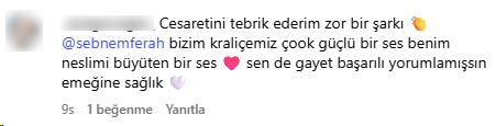 Derya Uluğ's performance of Şebnem Ferah! Some liked it, some said 'It wasn't good'