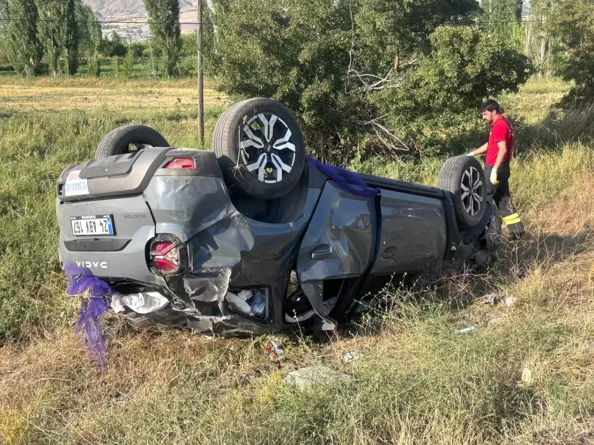 Nişan Töreninden Dönen Araç Takla Attı: 1 Ölü, 4 Yaralı