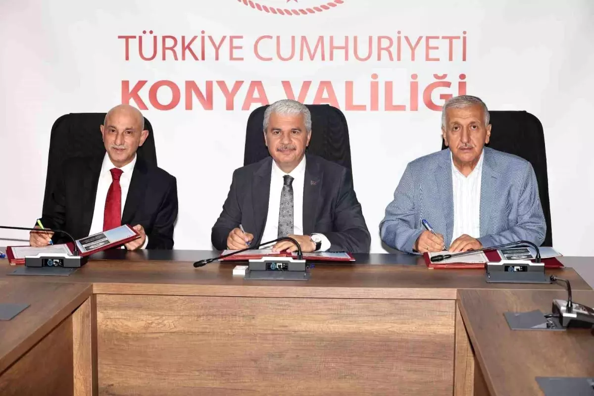 Konya Organize Sanayi Bölgesi'ne Yeni Polis Merkezi Protokolü İmzalandı