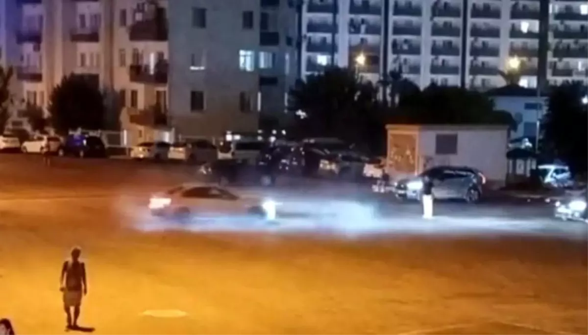 Drift Atan Sürücüye Mersin'de Rekor Cezalı İşlem