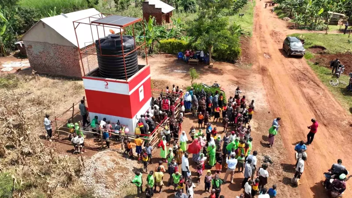 Türk Kızılay, Afrika'da Temiz Su İçin Su Kuyuları Açmaya Devam Ediyor