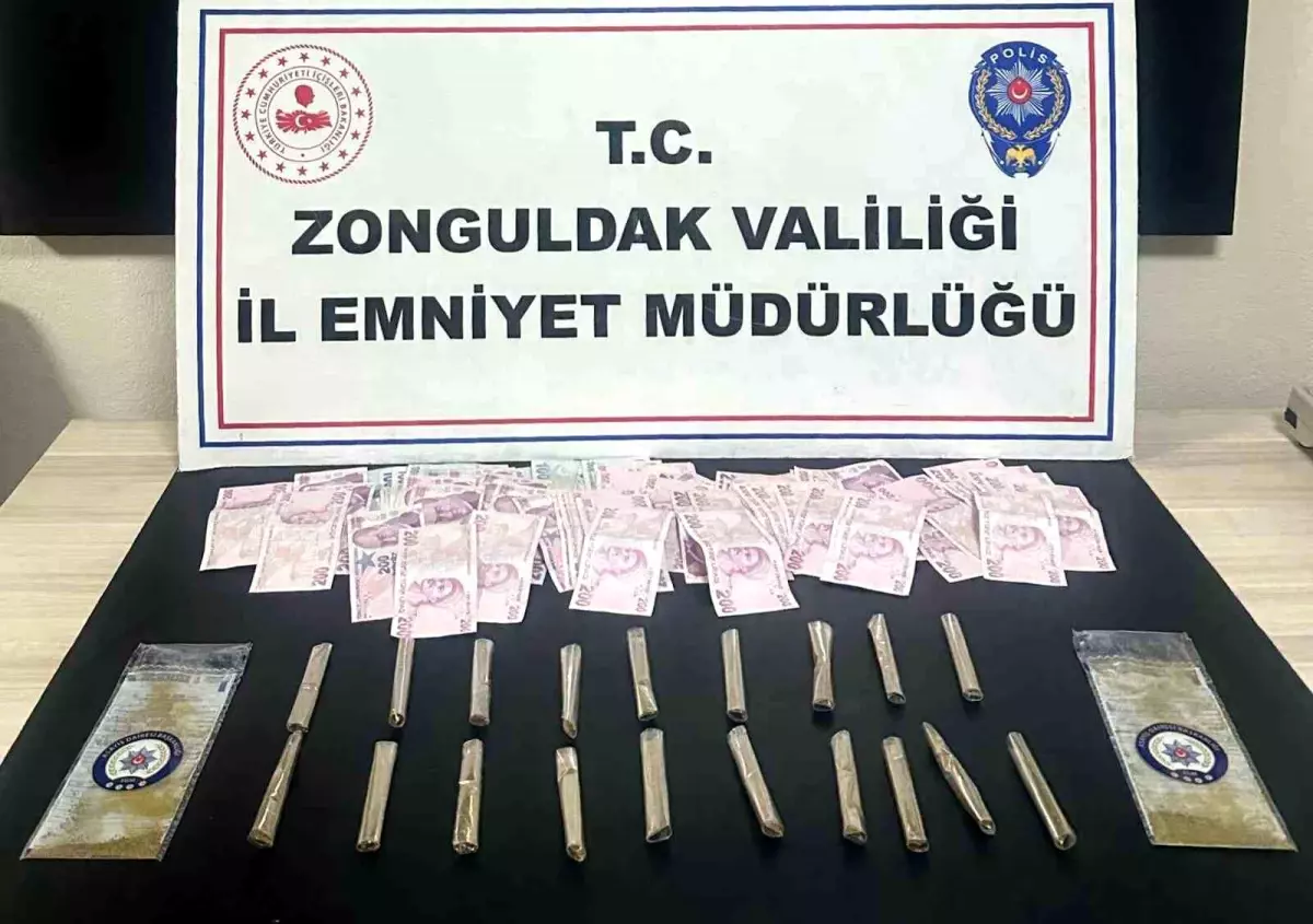 Zonguldak'ta Narkotik Operasyonu: 11 Şüpheli Yakalandı, 3'ü Tutuklandı