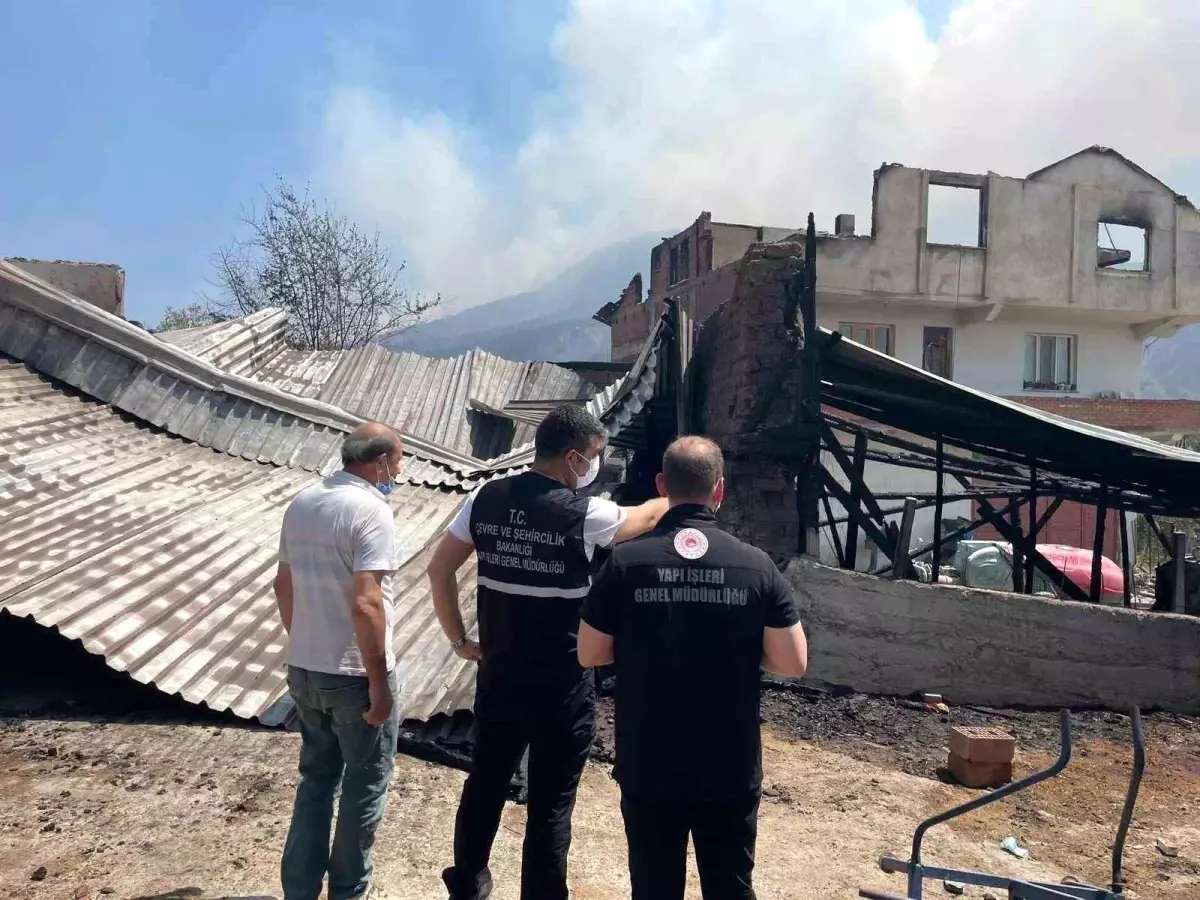 Geyve'deki Orman Yangınında Hasar Tespiti Başladı