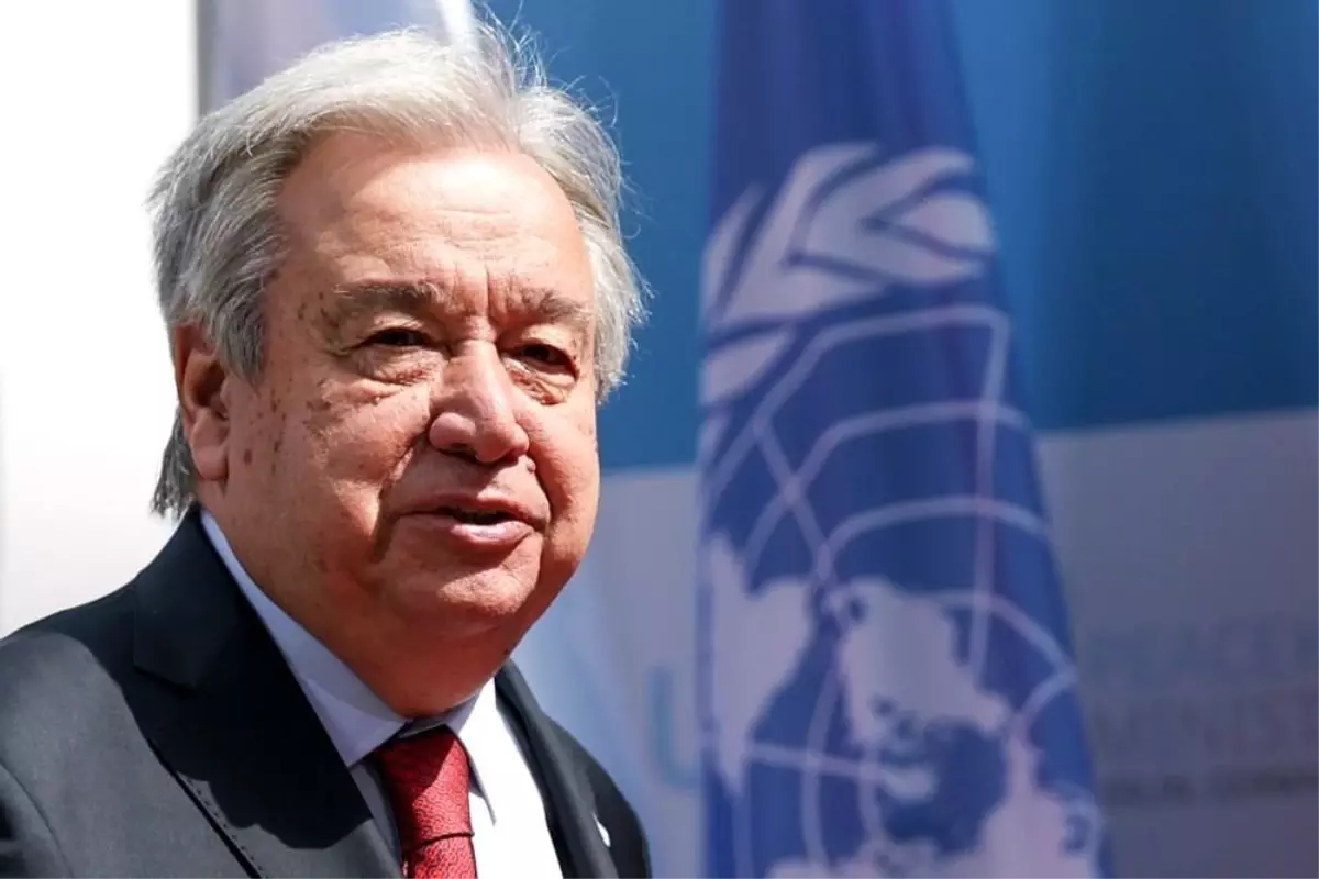 BM Genel Sekreteri Guterres'ten Gazze'deki Katliama Sert Tepki