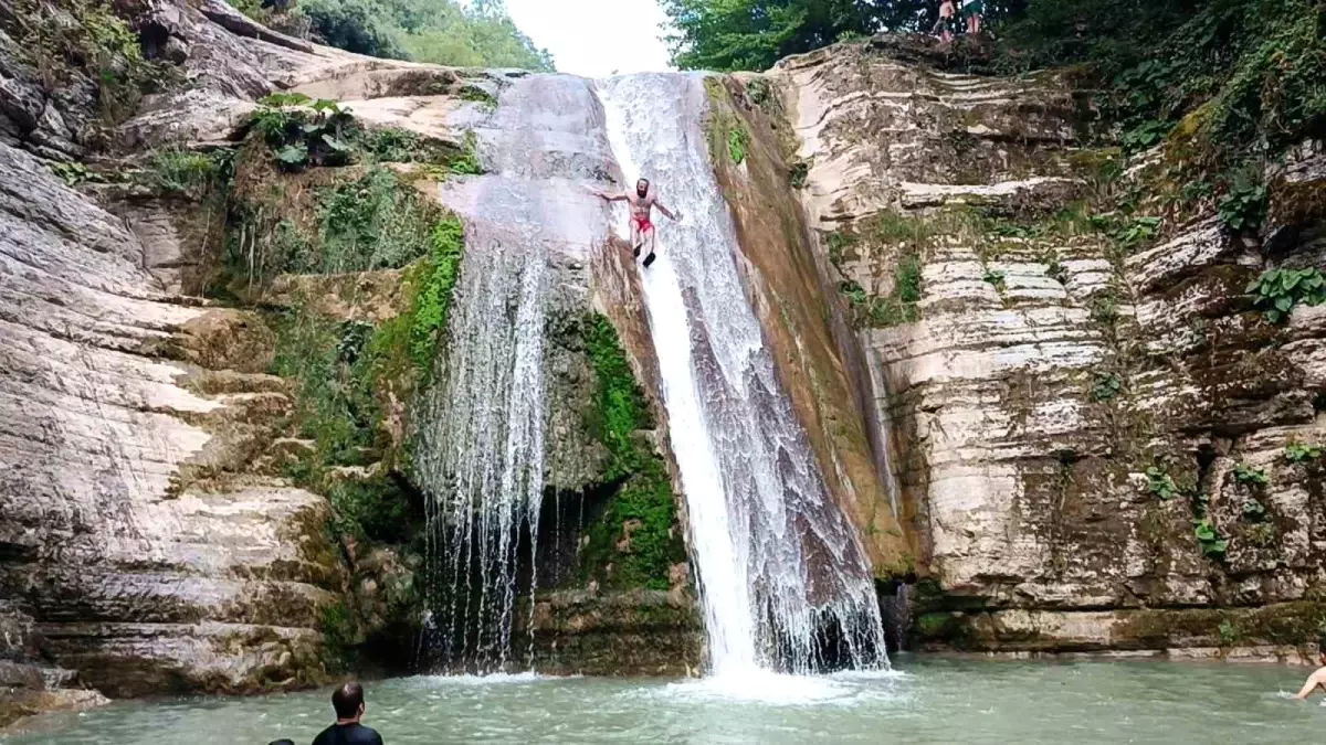Samsun'un Gölalan Şelalesi Doğaseverleri Büyülüyor