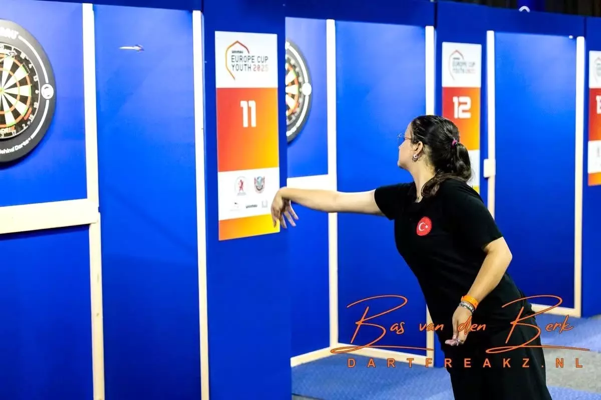 Denizli Kadın Dart Milli Takımı Avrupa Şampiyonu Oldu