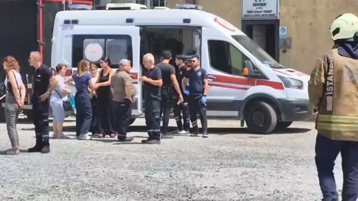 Esenyurt'ta Kazan İmalathanesinde Yangın Çıktı