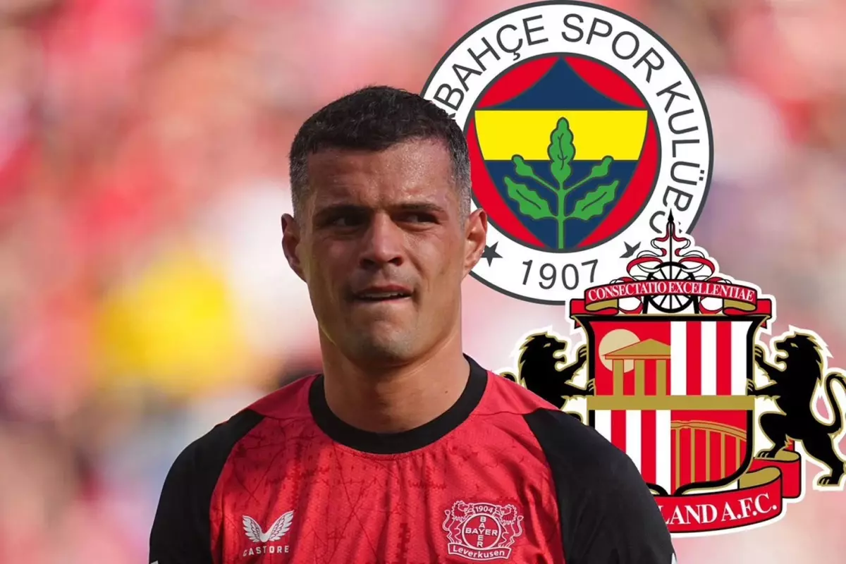 Fenerbahçe'de Granit Xhaka için yeni hamle! Rakip Sunderland