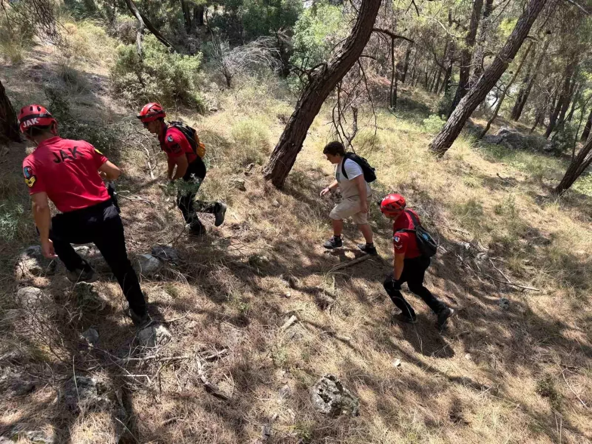 Fethiye'de Kaybolan Rus Turist Hızla Bulundu